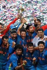 India's exhilarating triumph in the 2011 World Cup final was the fourth in the streak of 11 consecutive victories in World Cup matches.